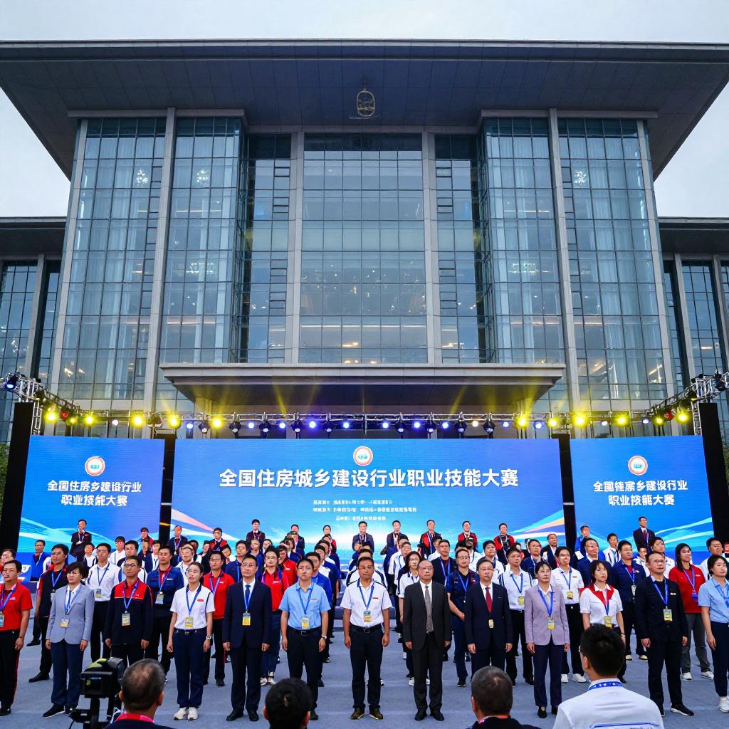 全国住房城乡建设行业职业技能大赛在合肥举办