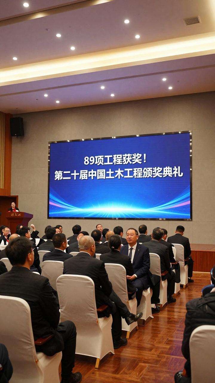 89项工程获奖！第二十届中国土木工程詹天佑奖揭晓！