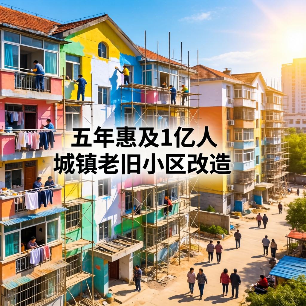 五年惠及1亿人 城镇老旧小区改造持续推进