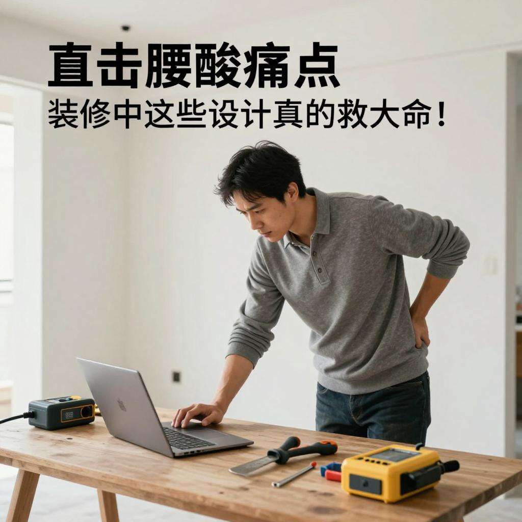 直击腰酸痛点｜装修中这些设计真的救大命！第一张图