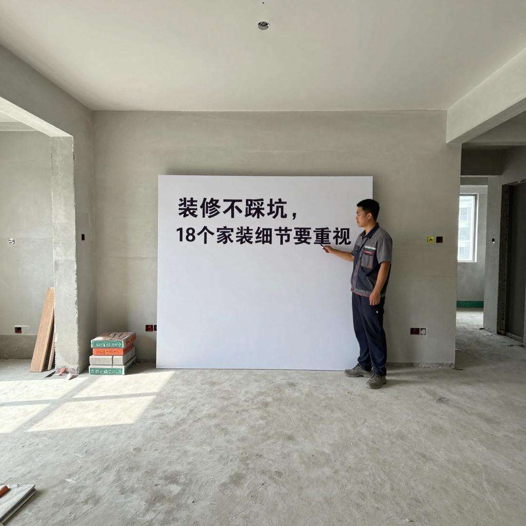 装修不踩坑，18个家装细节要重视