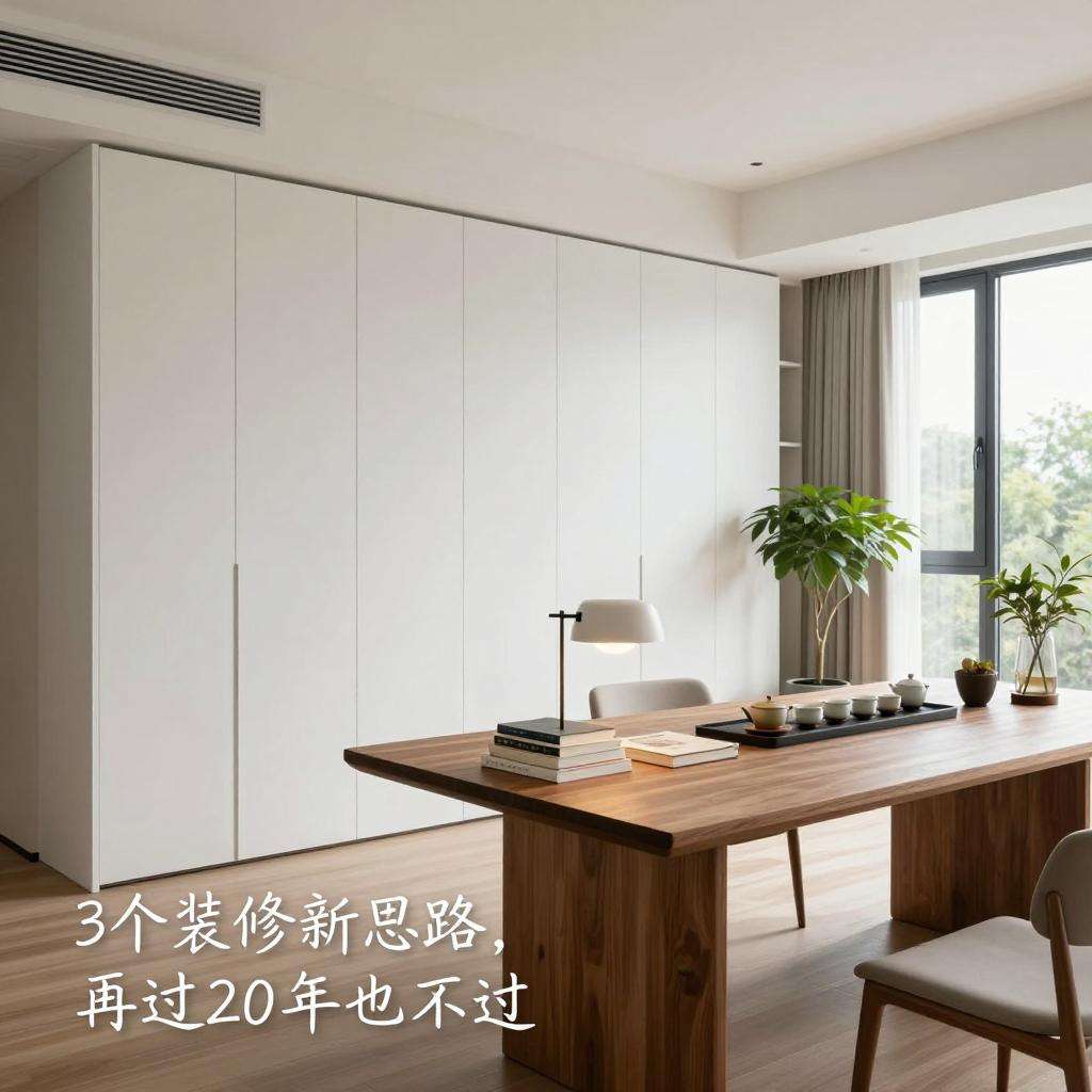 3个“装修新思路”，再过20年也不过时，简单实用又省钱