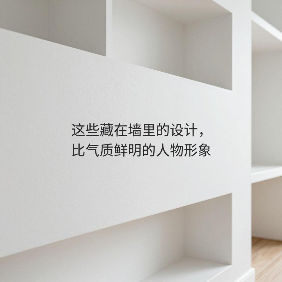 这些藏在墙里的设计，比网红款香 100 倍!