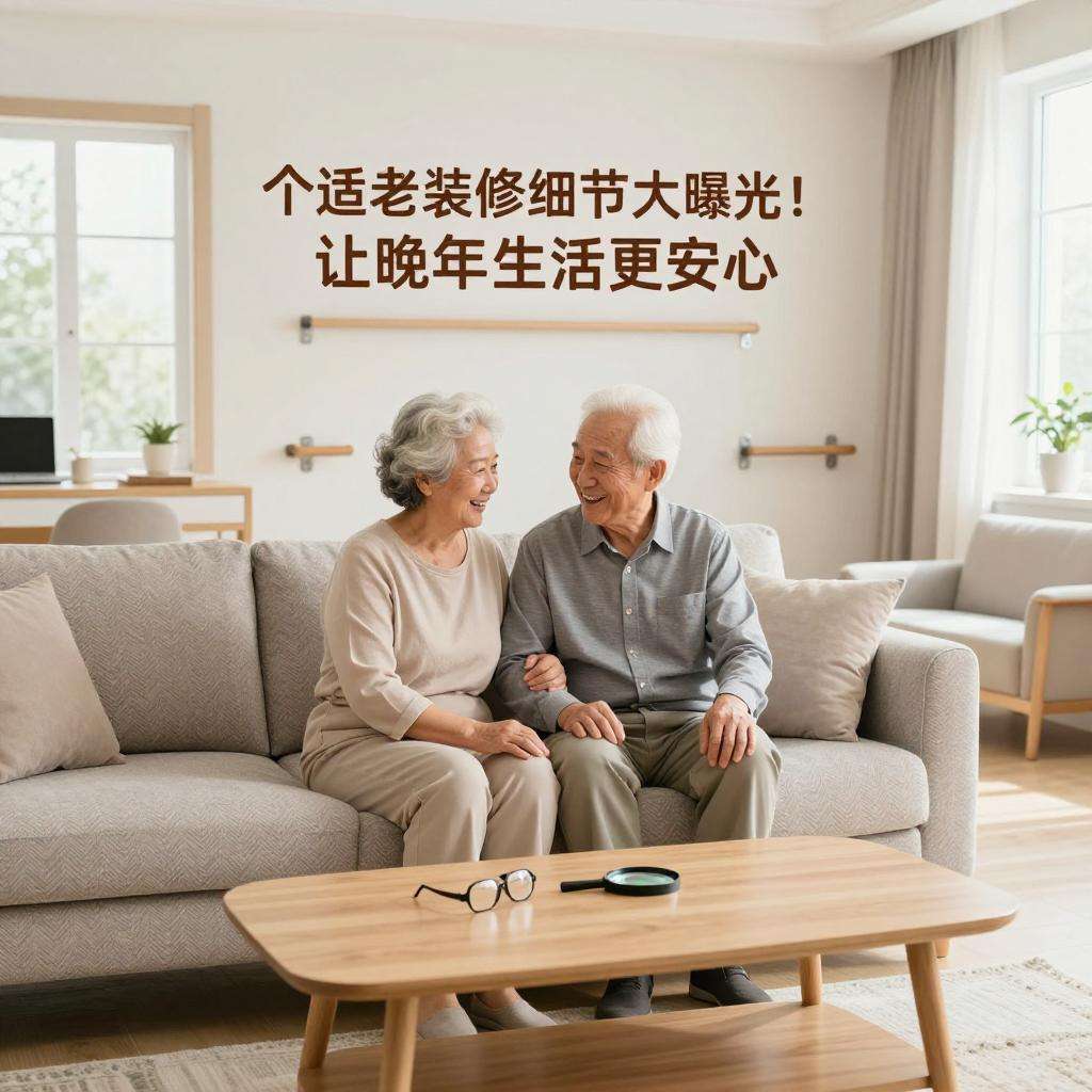 N个适老装修细节大曝光！让晚年生活舒适便捷