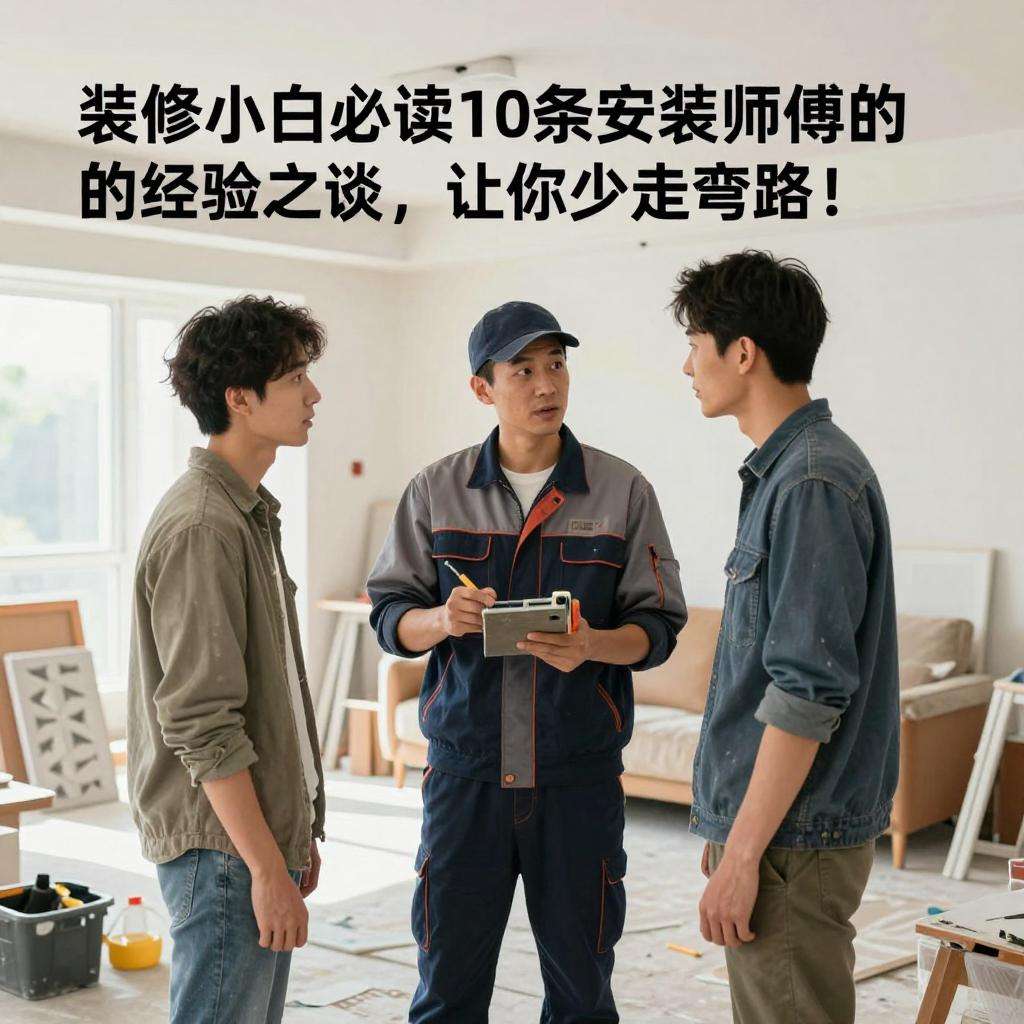 装修小白必读：10条安装师傅的经验之谈，让你少走弯路！