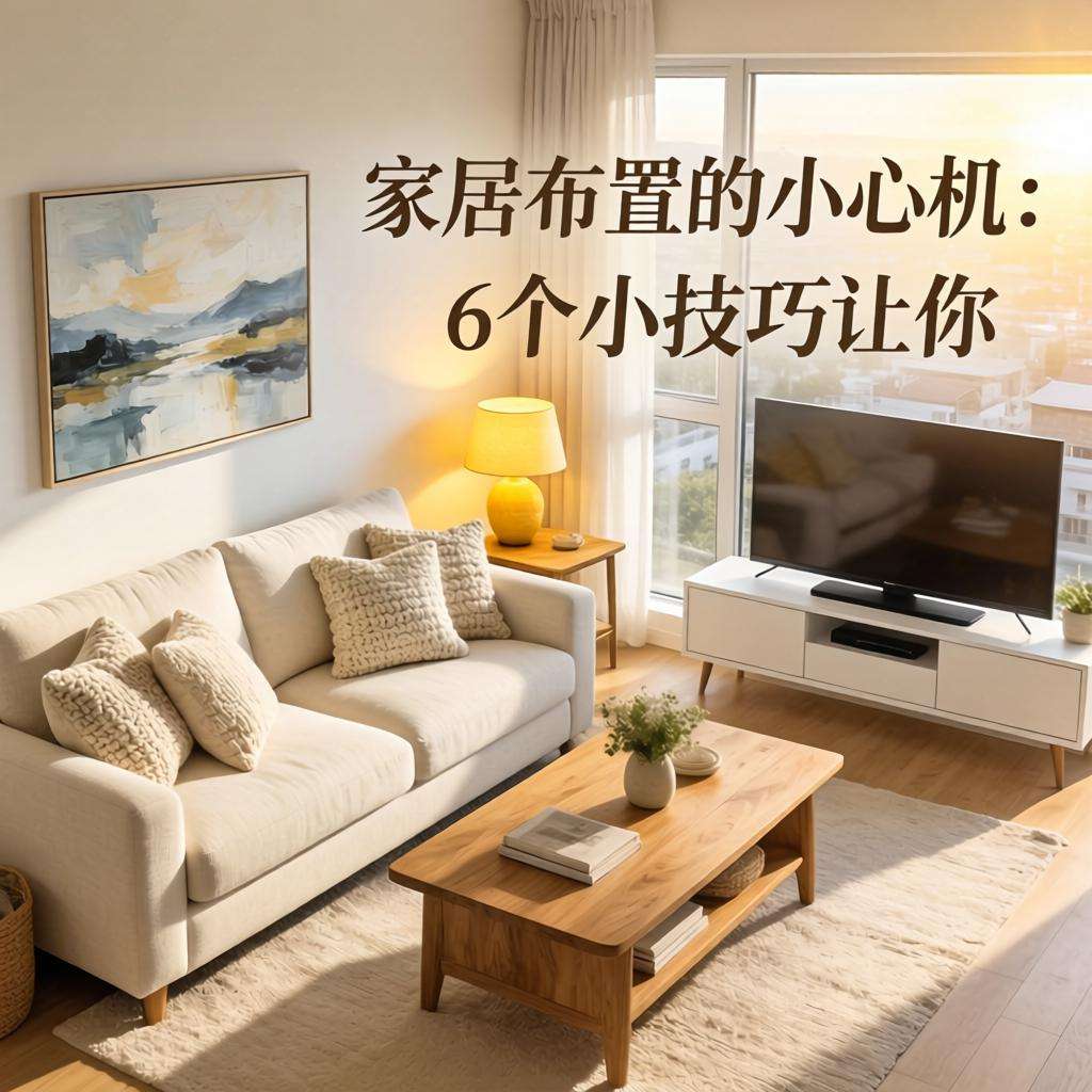 家居布置的“小心机”：6个小技巧让你的家瞬间升级！