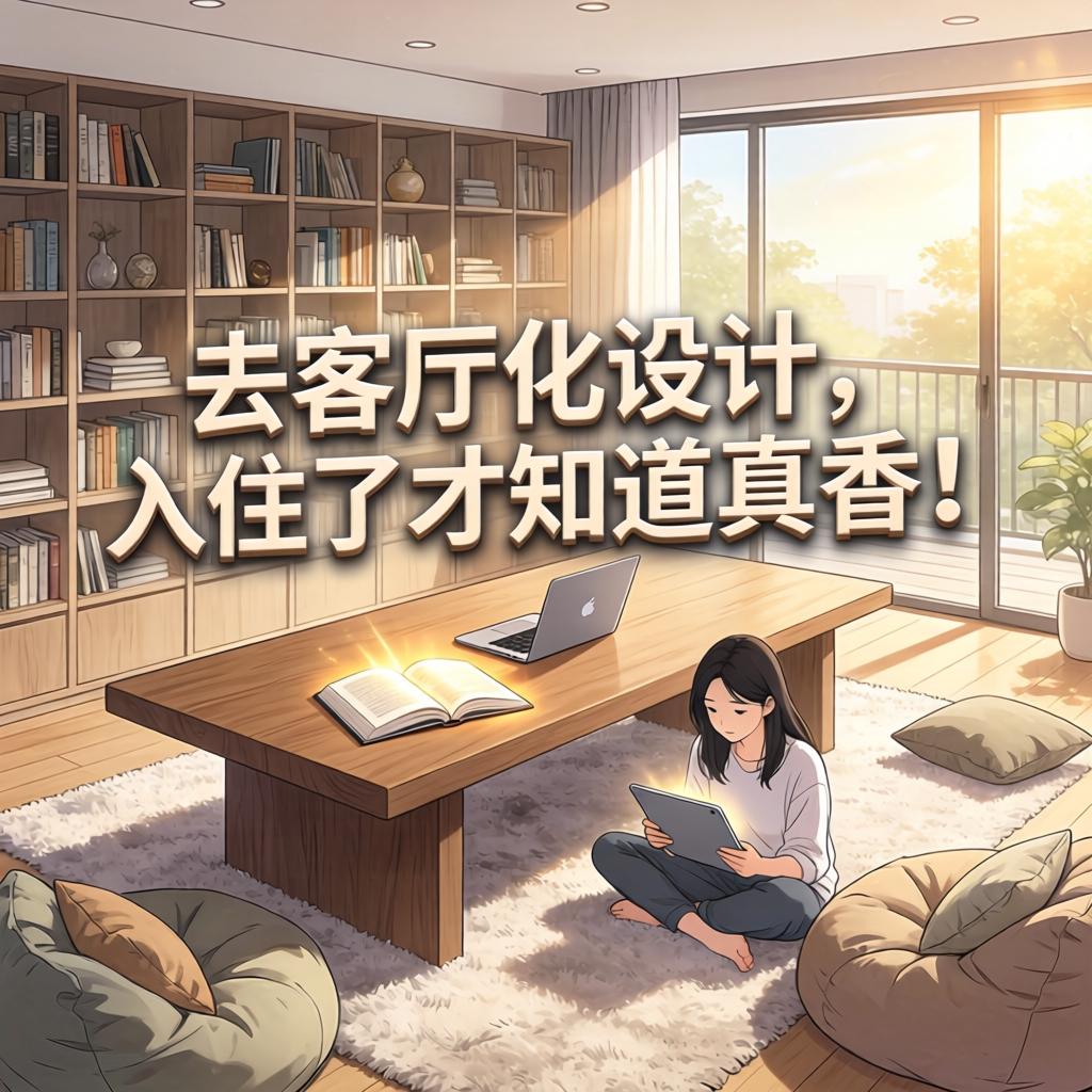 “去客厅化”设计，入住了才知道真香！