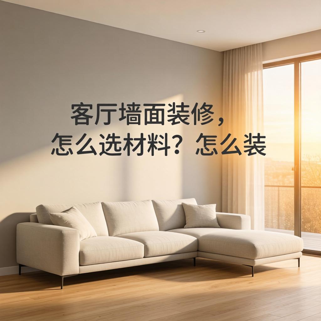 客厅墙面装修，怎么选材料？怎么装饰？一篇搞定！