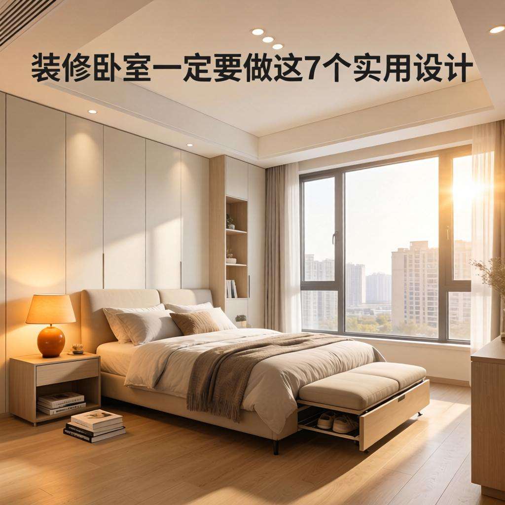 装修卧室一定要做这7个实用设计，方便舒适！