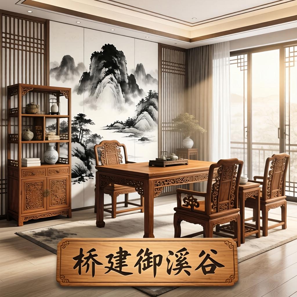桥建御溪谷