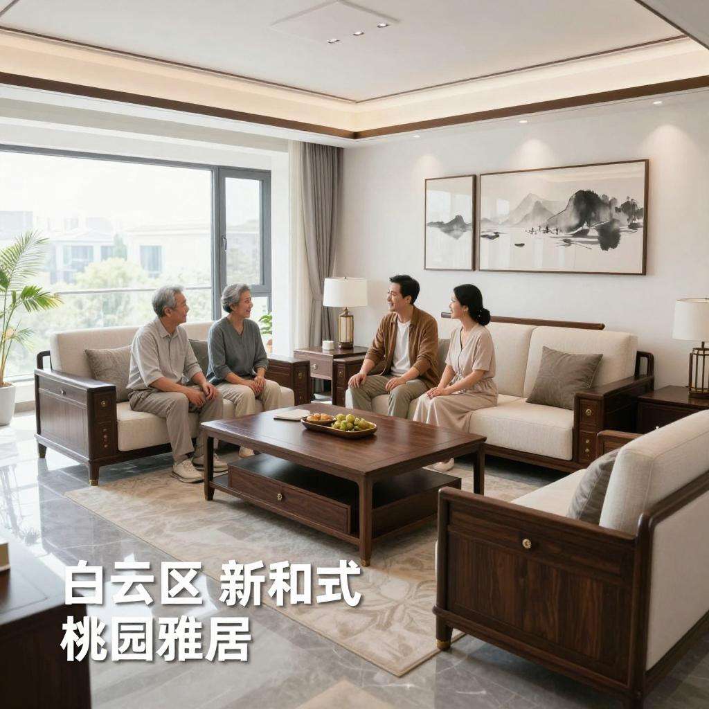 白云区 新中式 桃园雅居