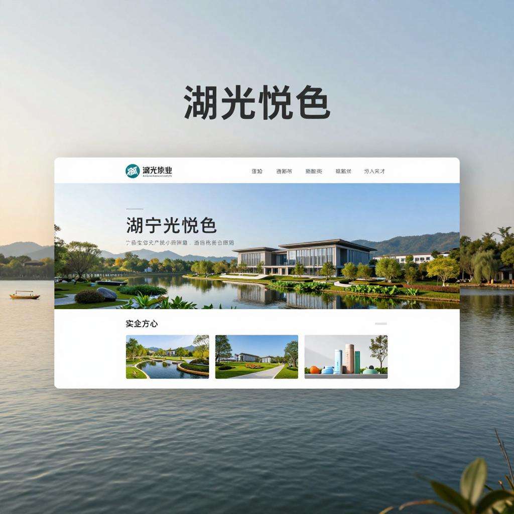 湖光悦色