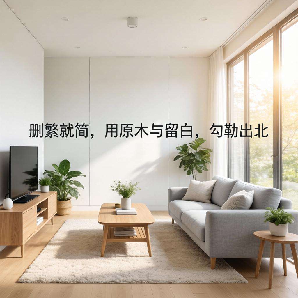 删繁就简，用原木与留白，勾勒出北欧风的松弛和自在