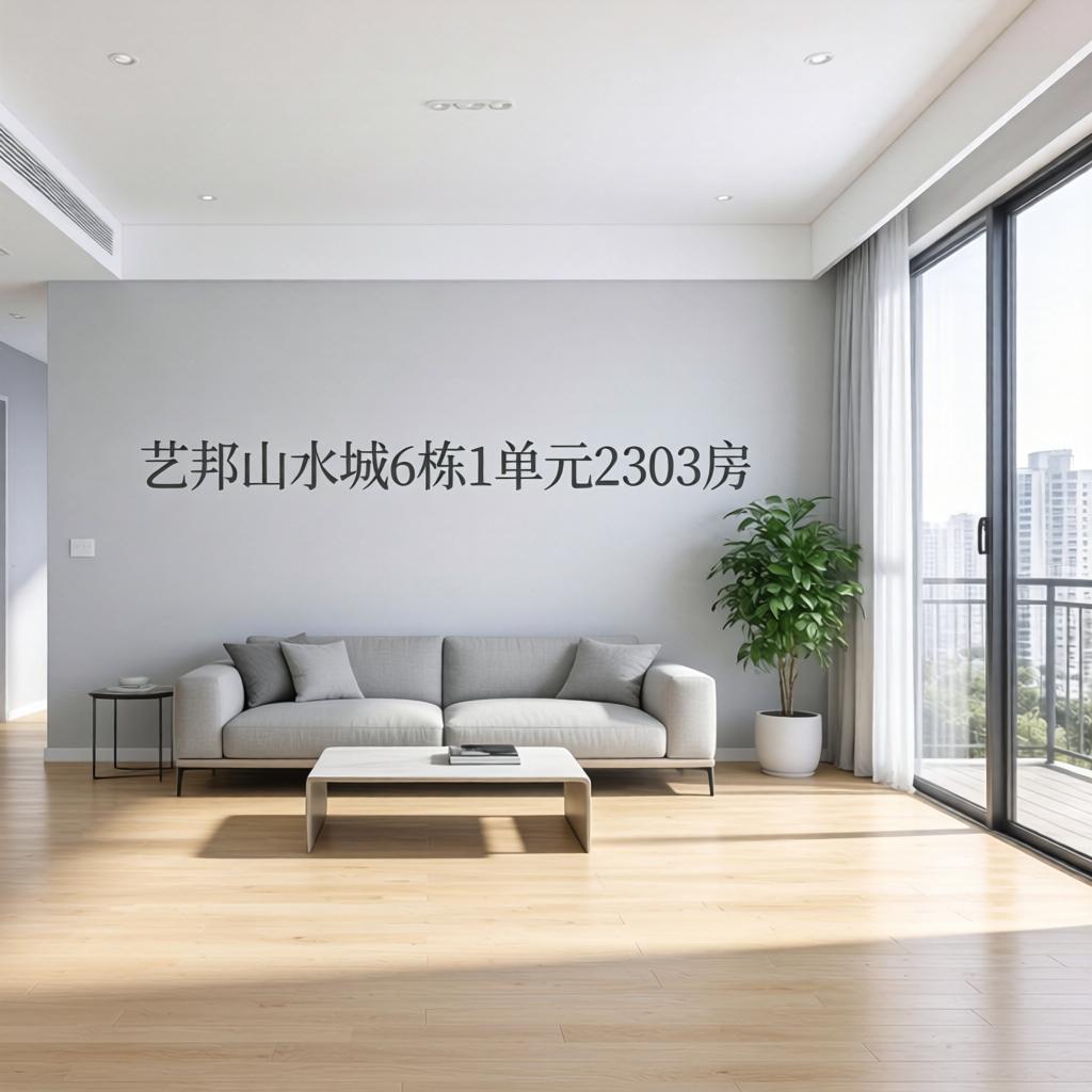 艺邦山水城6栋1单元2303房