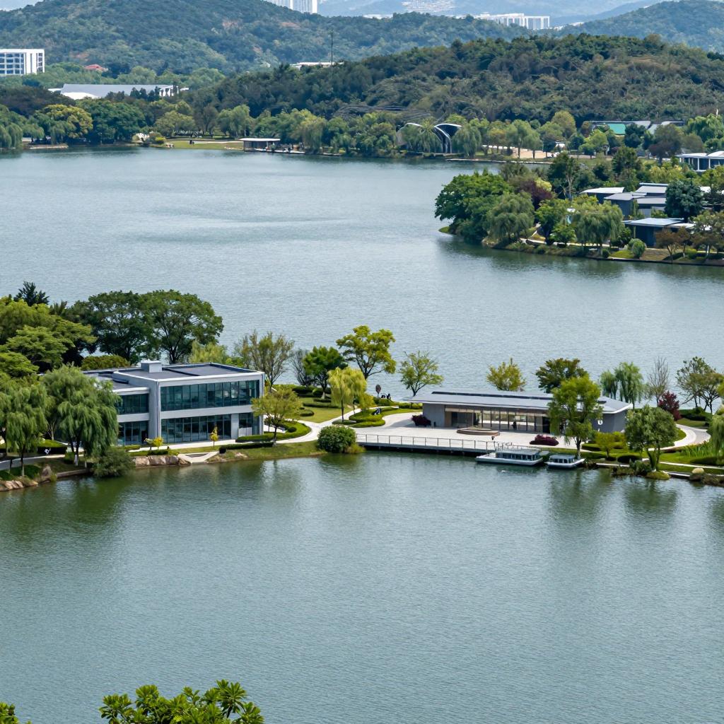 峰湖映境