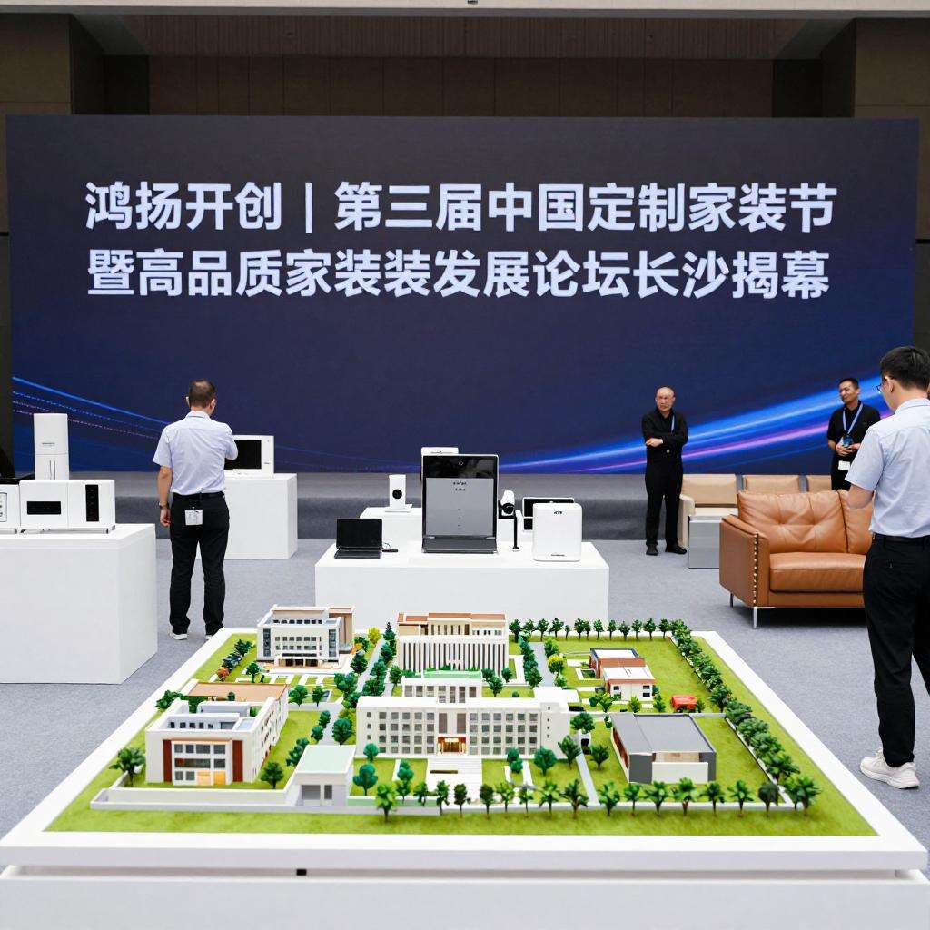 定制家装 鸿扬开创丨第三届中国定制家装节暨高品质家装发展论坛长沙揭幕