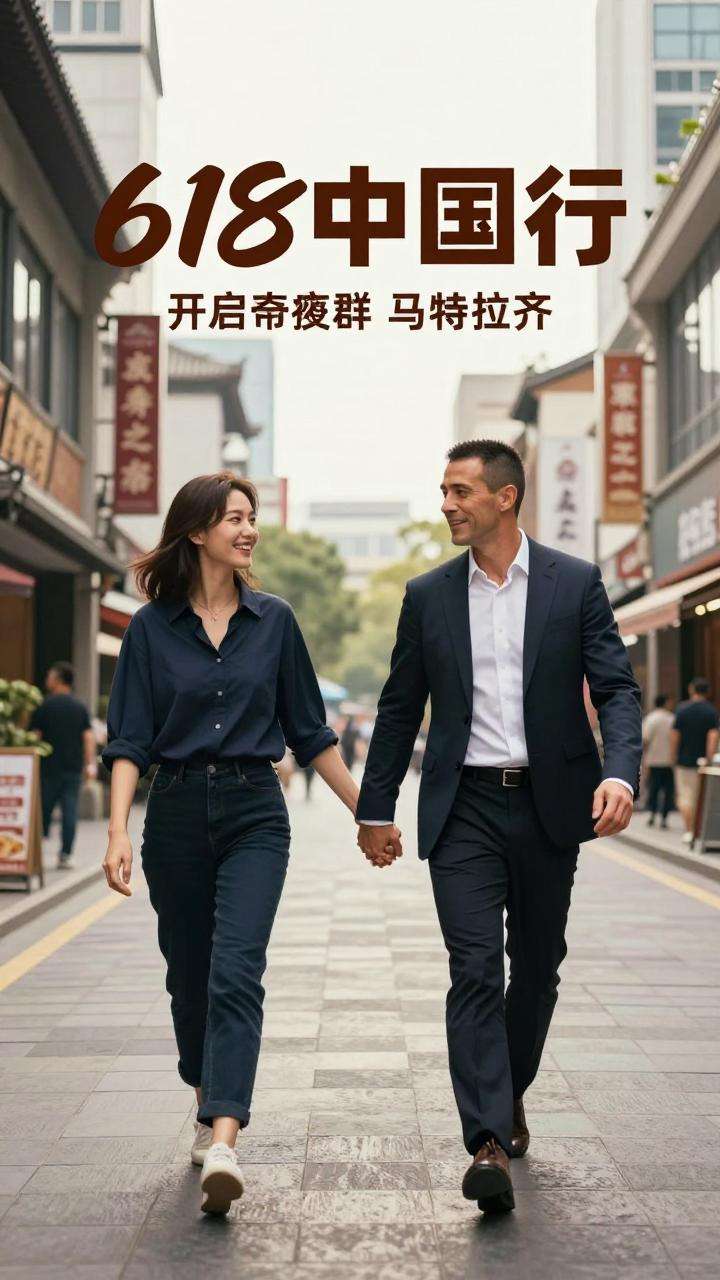 蒙娜丽莎牵手传奇球星马特拉齐，正式开启618中国行