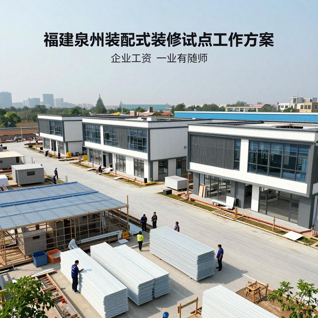 福建泉州出台装配式装修试点工作方案