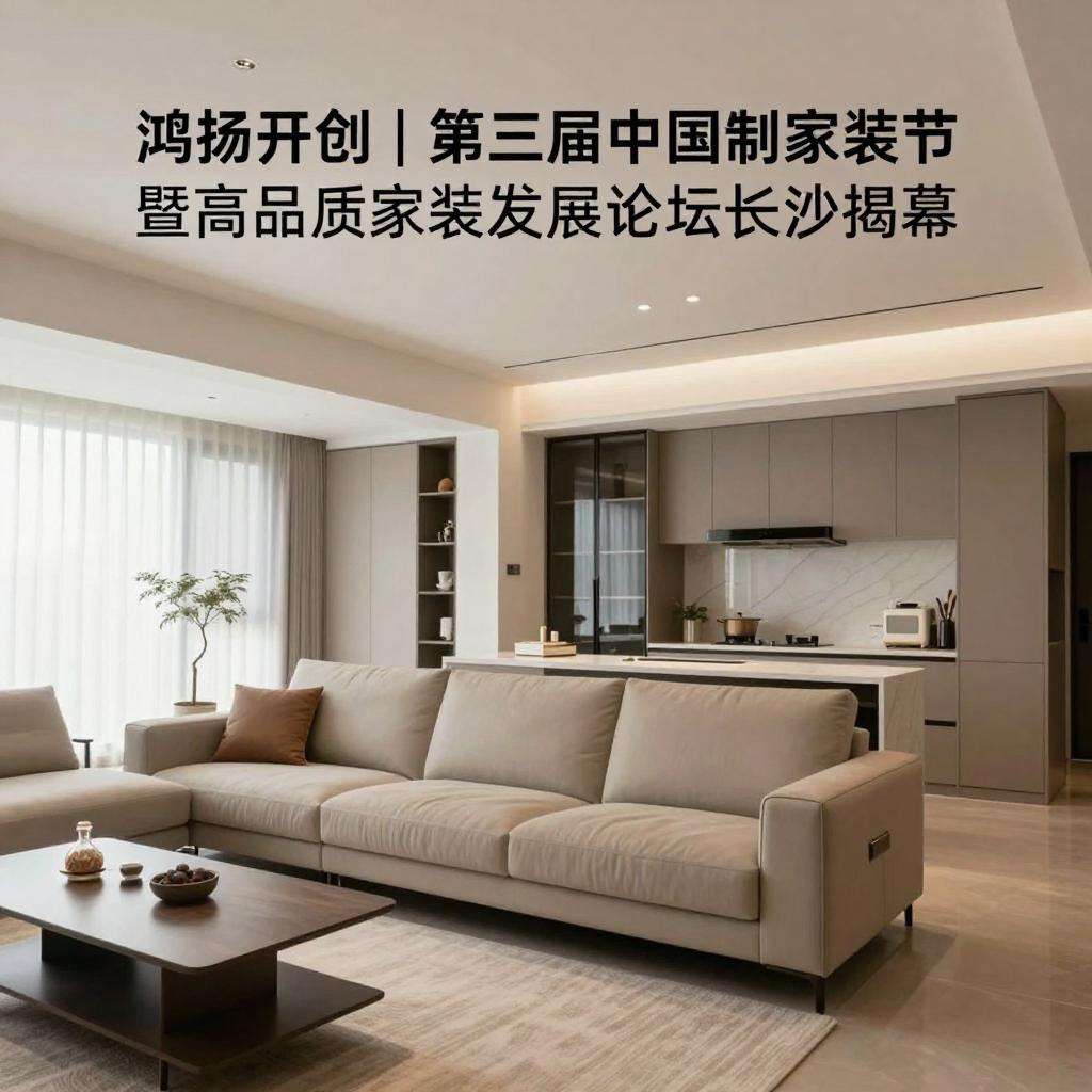 定制家装 鸿扬开创丨第三届中国定制家装节暨高品质家装发展论坛长沙揭幕第三张图