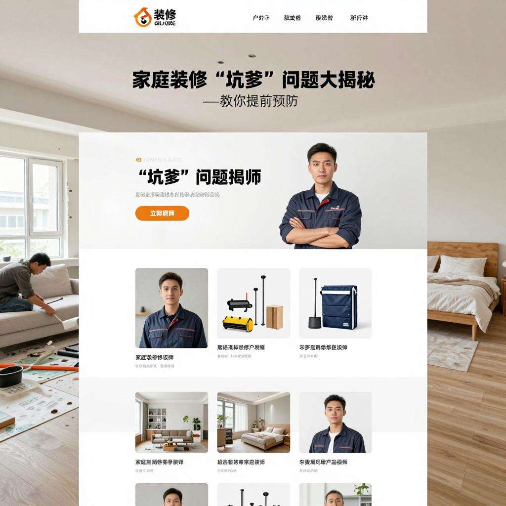 家庭装修“坑爹”问题大揭秘，教你提前预防