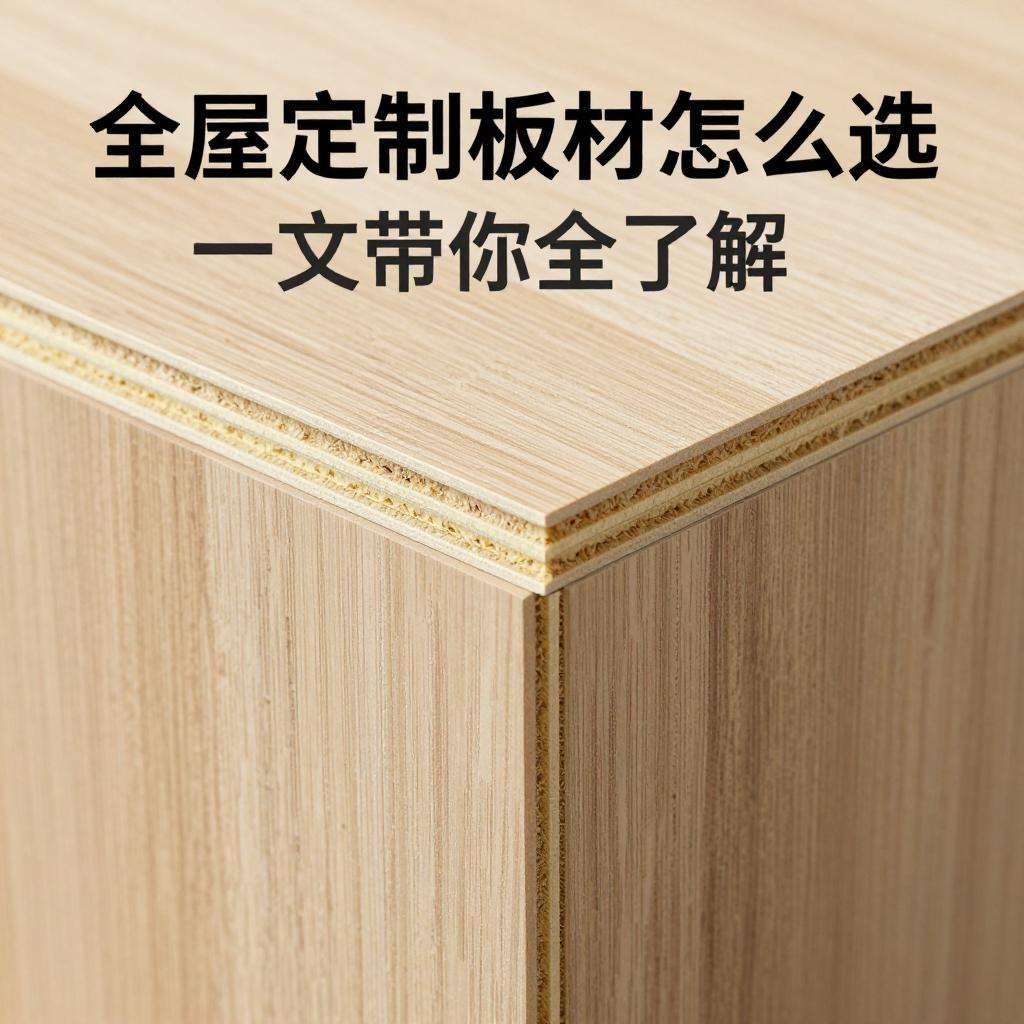全屋定制板材怎么选?一文带你全了解 全屋定制板材怎么选?一文带你全了解第二张图