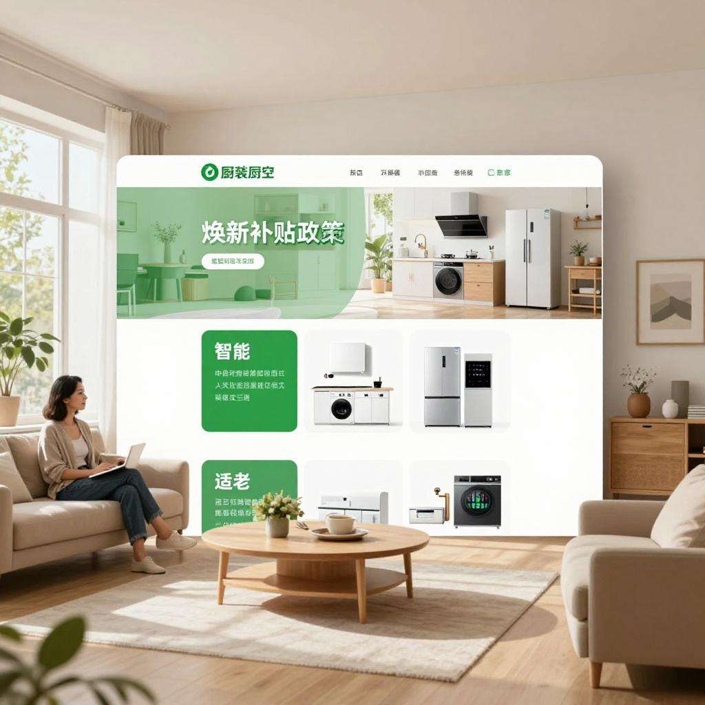 聚焦绿色、智能、适老！家装厨卫“焕新”补贴标准明确