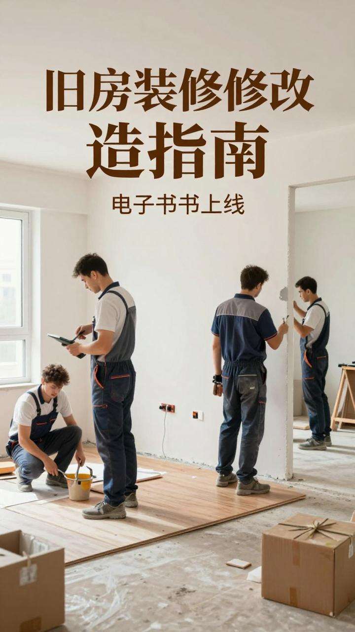装修不再犯难,焕新走进生活 《旧房装修改造指南》电子书正式上线! 装修不再犯难,焕新走进生活 《旧房装修改造指南》电子书正式上线!第一张图