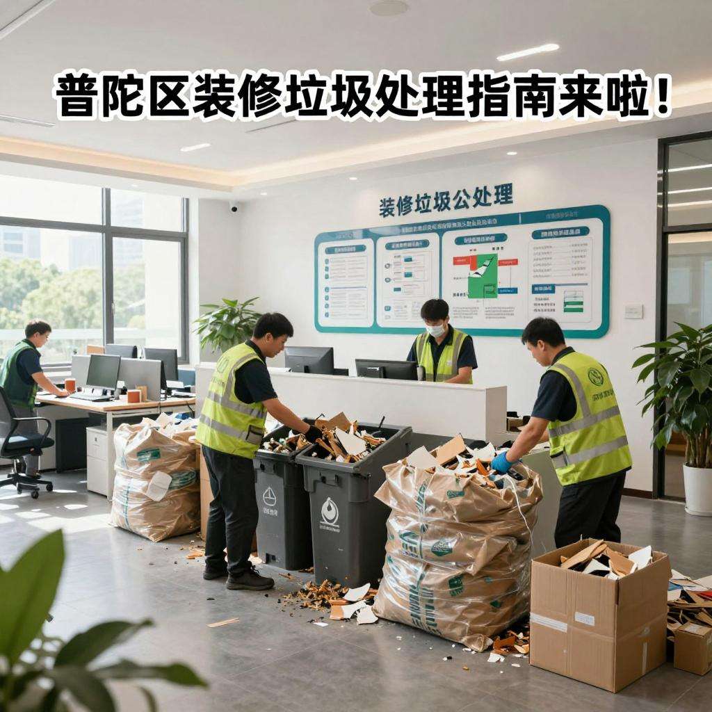 普陀区装修垃圾处理指南来啦！