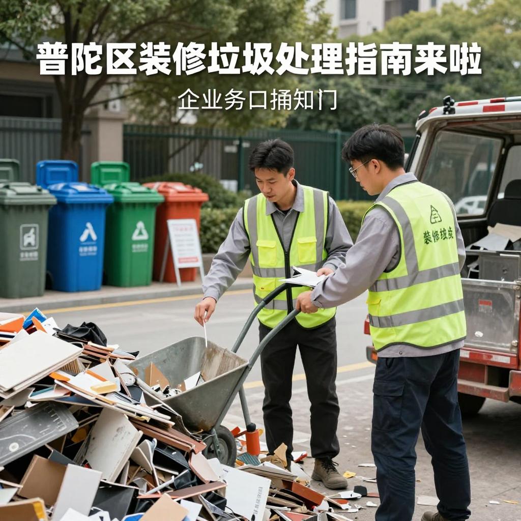 普陀区装修垃圾处理指南来啦! 普陀区装修垃圾处理指南来啦!第一张图