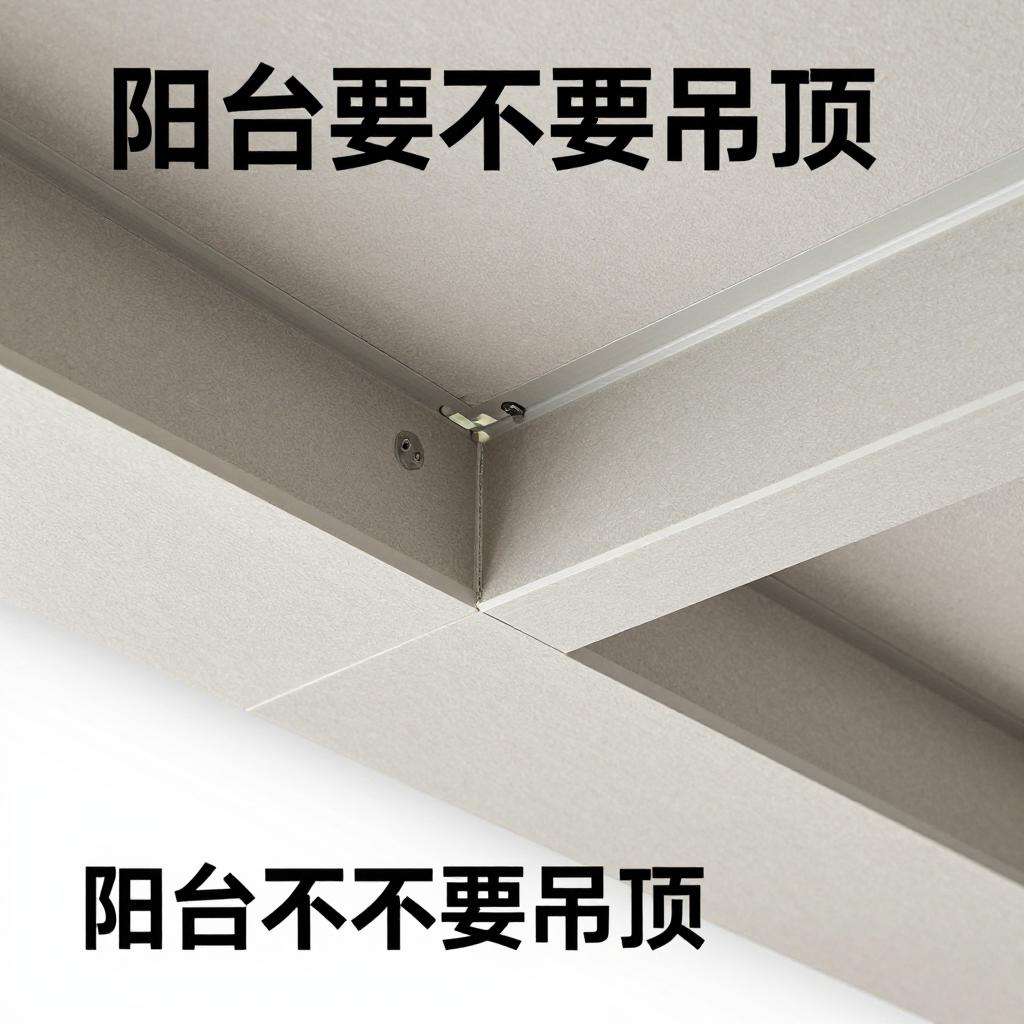 阳台要不要吊顶？第二张图