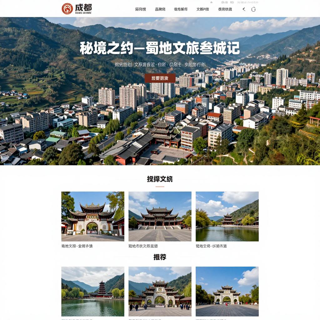 秘境之约—蜀地文旅叁城记