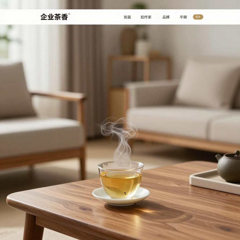 一杯清淡的香味的茶和归属自个儿的独有居室茶香