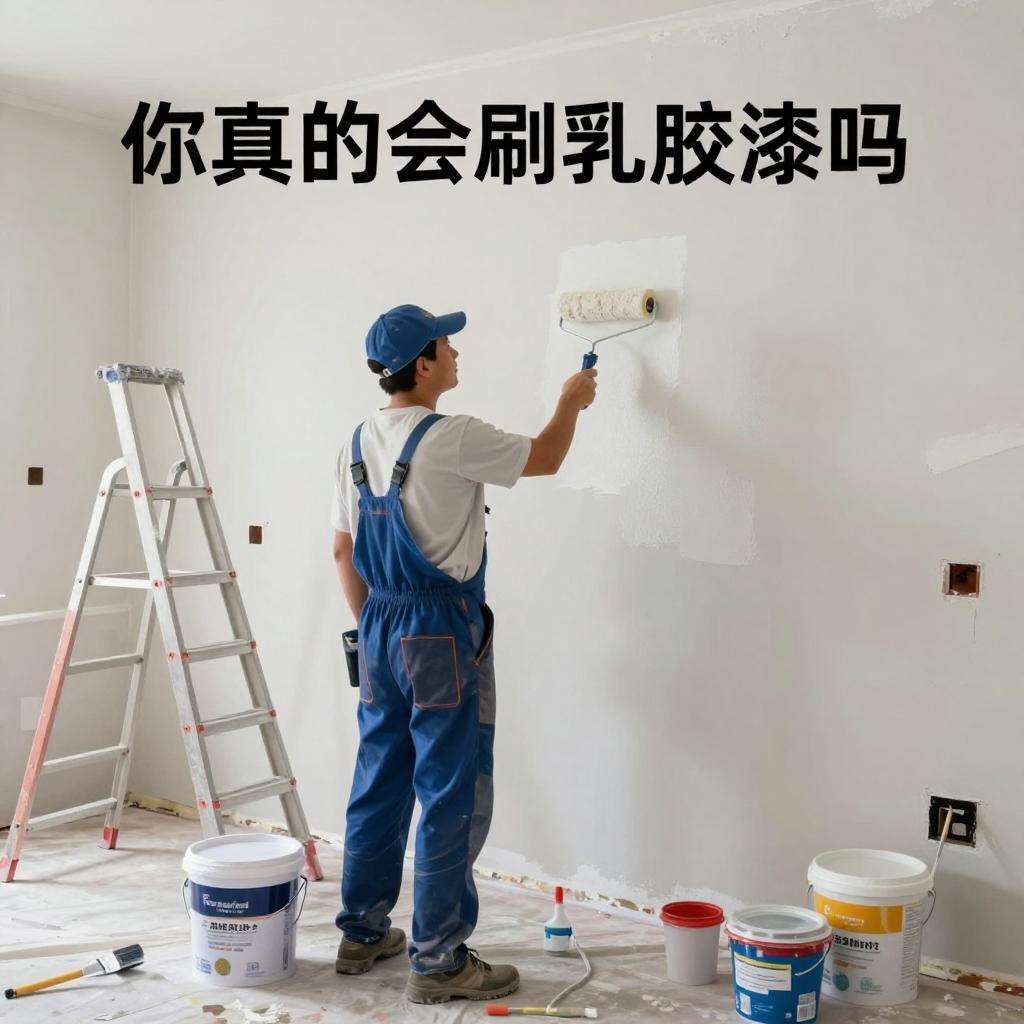 你真的会刷乳胶漆吗？第一张图