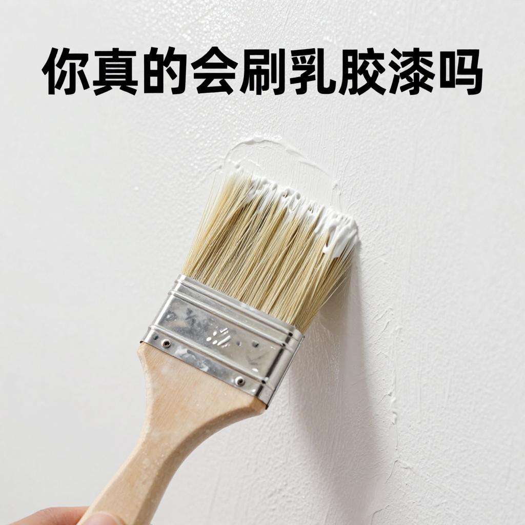 你真的会刷乳胶漆吗？第二张图