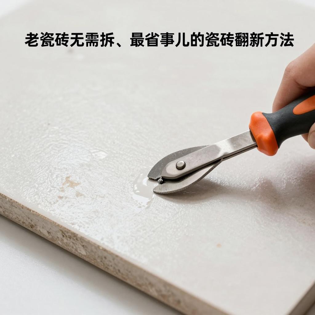 老瓷砖无需拆 最省事儿的瓷砖翻新方法 老瓷砖无需拆 最省事儿的瓷砖翻新方法第二张图
