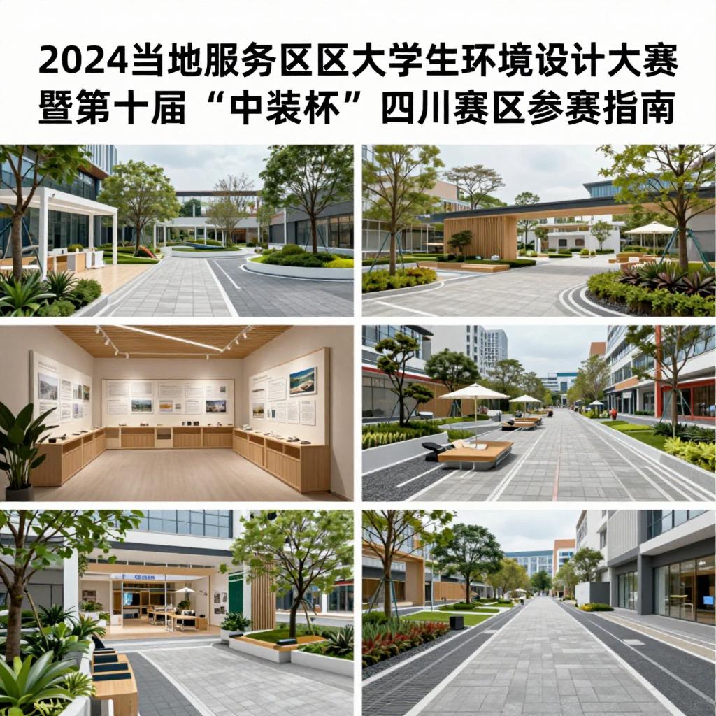 2024四川省大学生环境设计大赛暨第十届“中装杯”四川赛区参赛指南第三张图