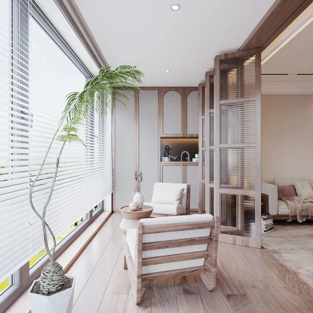 告别廉价原木风，这样装高级又治愈(图4)