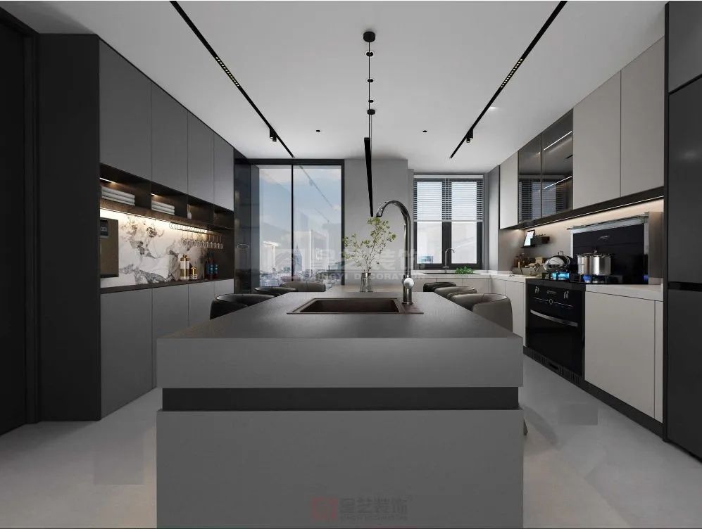 简约高级的黑白灰风格,诠释品味生活(图4) 简约高级的黑白灰风格,诠释品味生活(图4)
