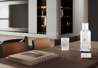 164㎡极简+轻奢，线性美学构建的高级感(图10)