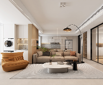 109㎡简约私宅 | 悦己宅家,宁静致远的松弛空间(图1) a58d67677b8a83b75fba33d814b48a2f.png