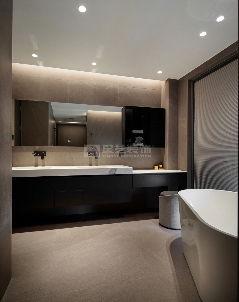 140㎡意式轻奢大平层:暖咖与木饰面的诗意融合,诠释无边界的舒适生活(图11) d751aad6436868a25e7bc67698606905.png