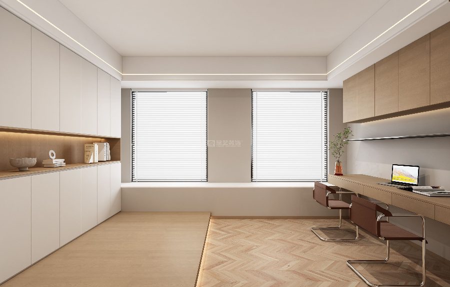 109㎡简约私宅 | 悦己宅家,宁静致远的松弛空间(图8) ac90fa99e7b4d3a5285aae53d951d000.jpg