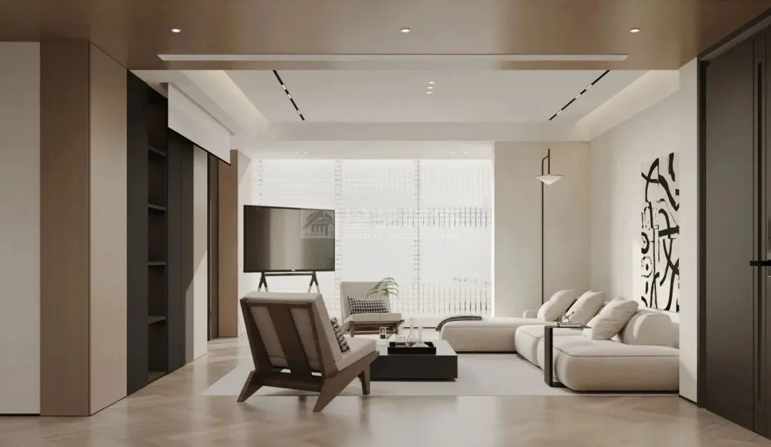 电视背景墙设计，哪种更适合居家？(图13)