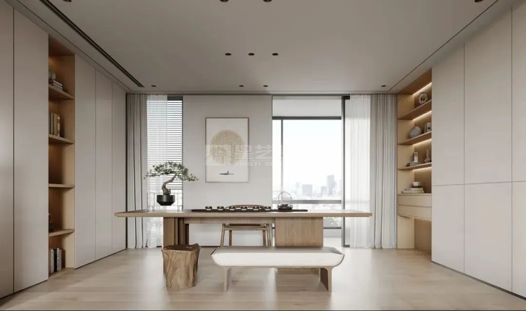 把茶室“搬”到家中 |一间茶室,一隅宁静,装下生活里的片刻惬意(图5) 9b9b33eb2ef17cc20e7f8f5c01d1cd55.jpg