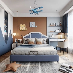 好看又实用的儿童房,是孩子童年最好的礼物(图2) 好看又实用的儿童房,是孩子童年最好的礼物(图2)