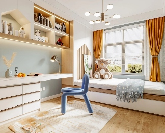 好看又实用的儿童房,是孩子童年最好的礼物(图5) 好看又实用的儿童房,是孩子童年最好的礼物(图5)