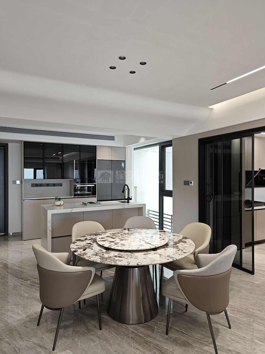 万科金域蓝湾 - 现代风实景(图1)