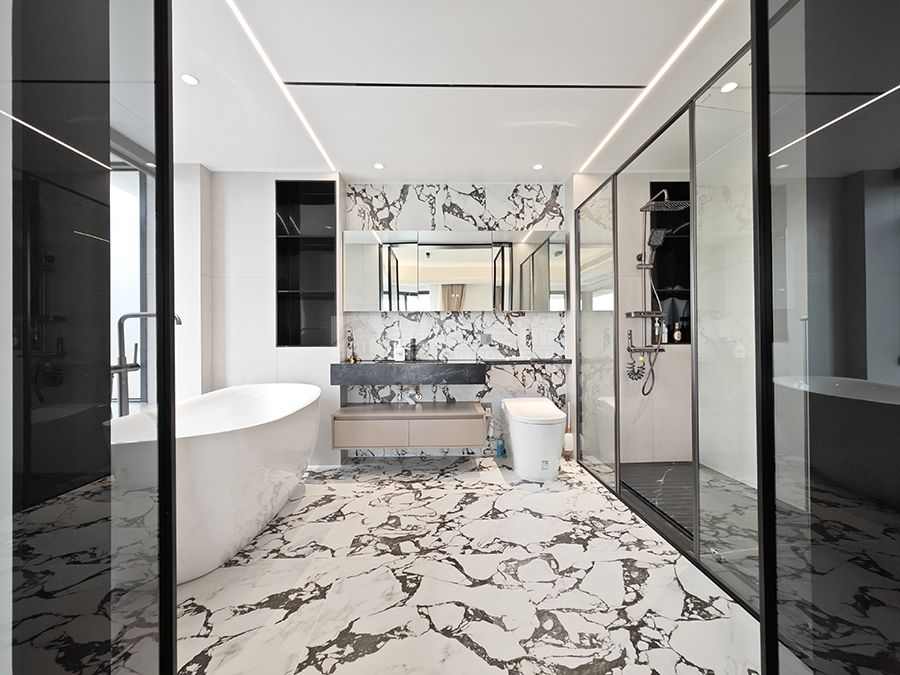 万科金域蓝湾 - 现代风实景(图9)