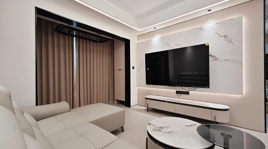 华发四季峰景 - 现代风实景