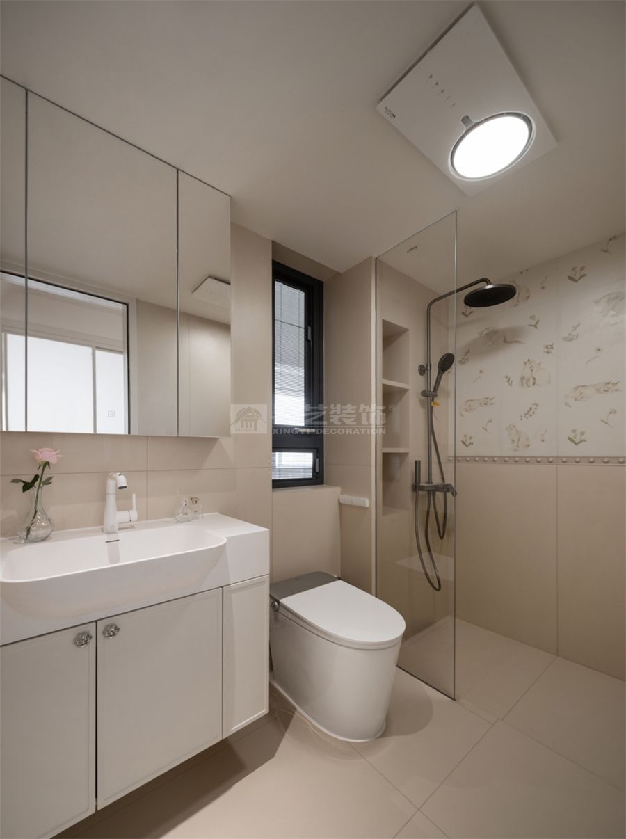 贾瑶华府-原木奶油风-89平(图14)